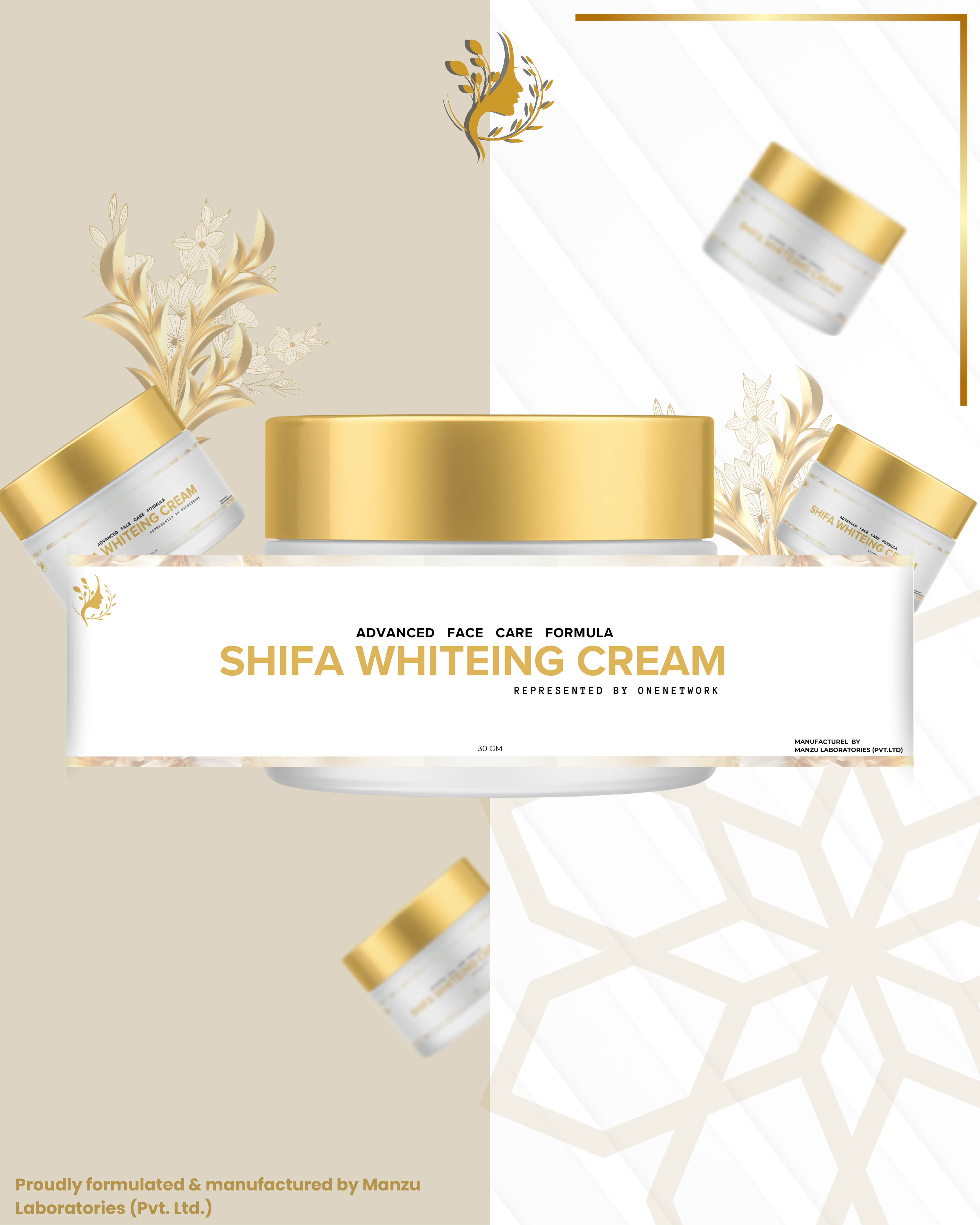 Shifa Whiting Cream All in One
