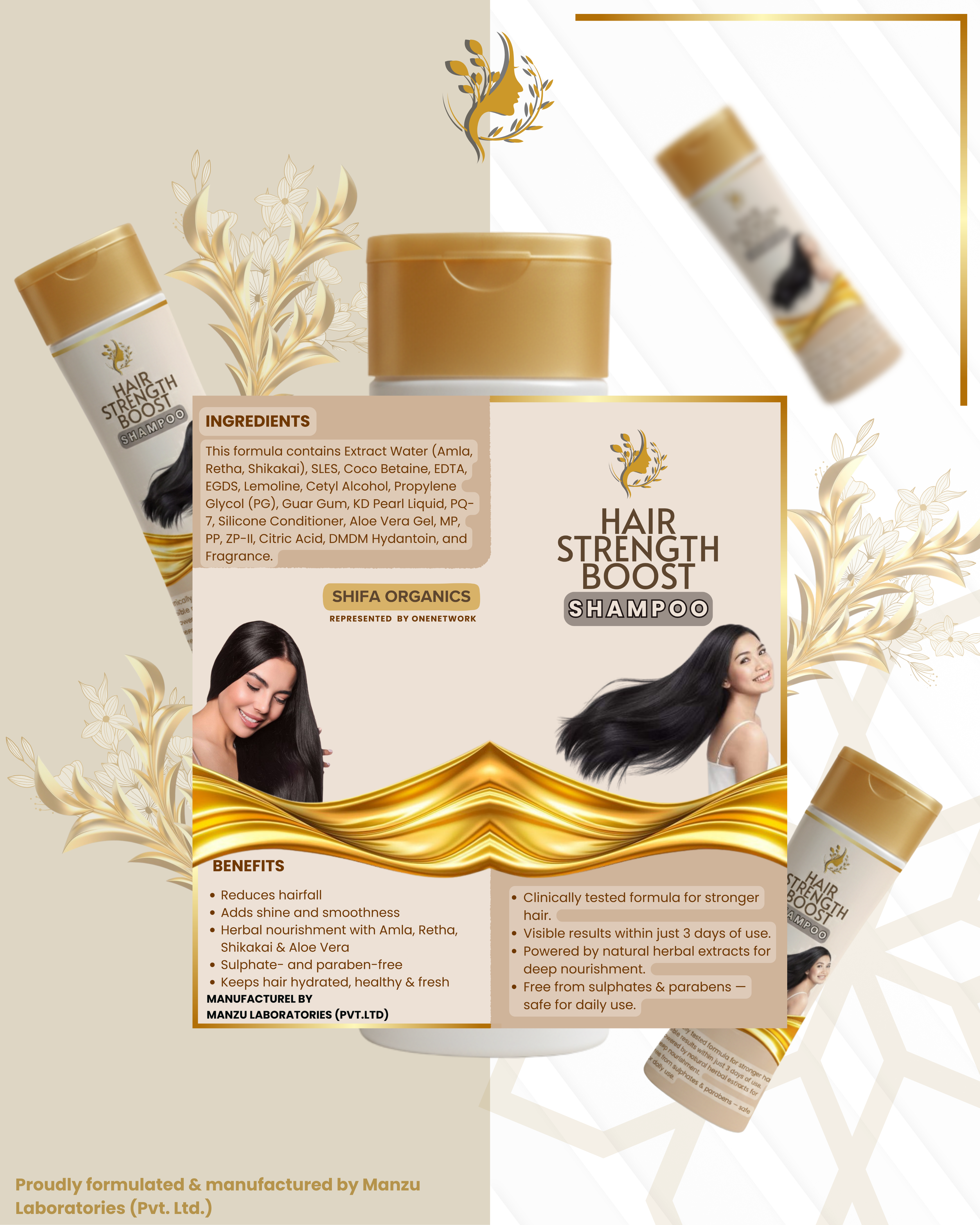 Hair Strength Boost Shampoo All in One